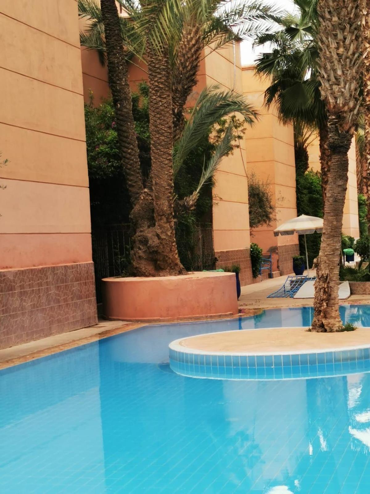 Riad Palmier Fleuri Marrakesch Exterior foto
